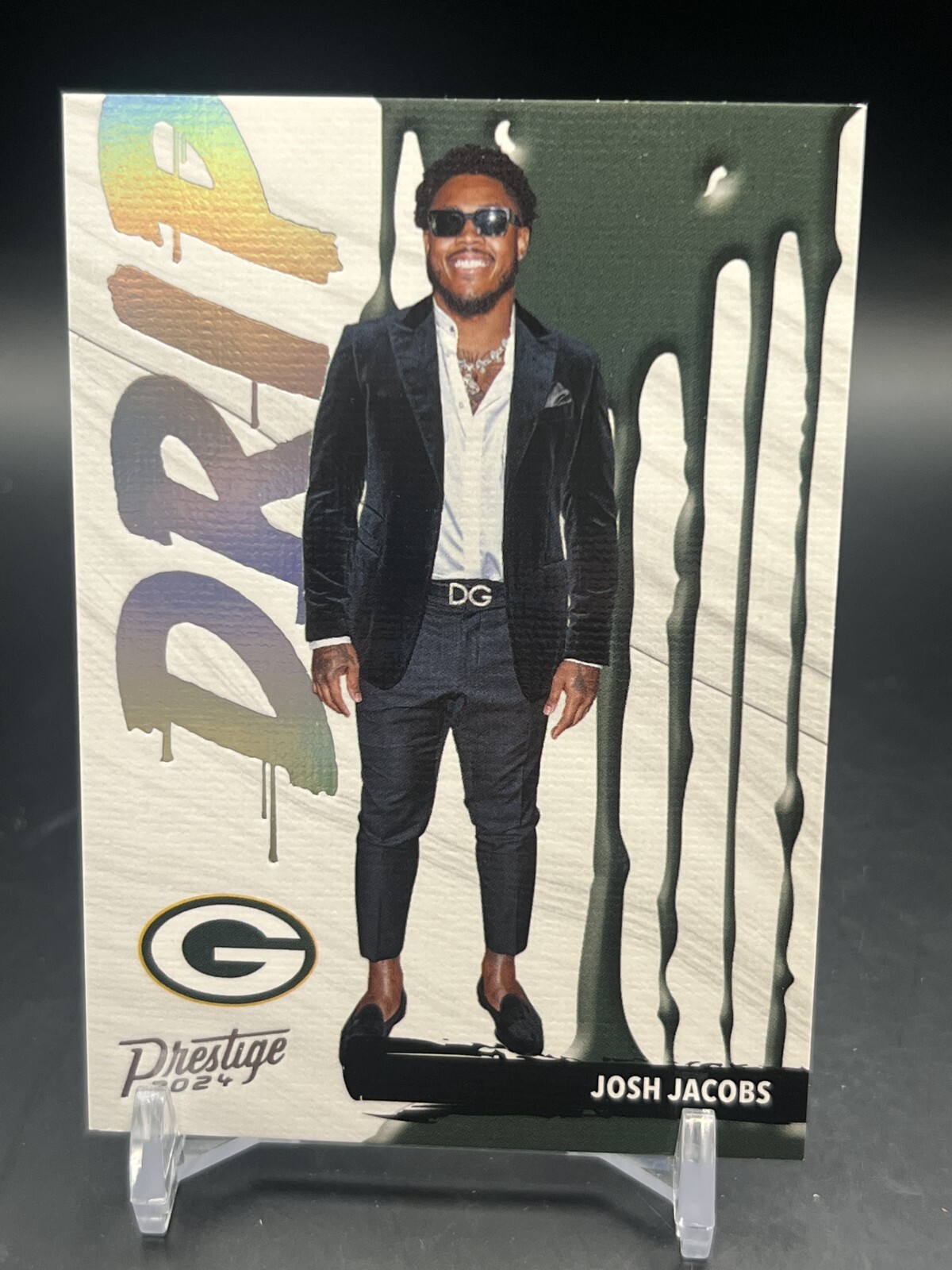 2024 Panini Prestige Drip #D-JJS Josh Jacobs