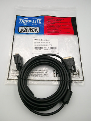 Tripp Lite 20ft DVI Single Link Digital TMDS Cable DVI-D M/M, model: P561-020 DK