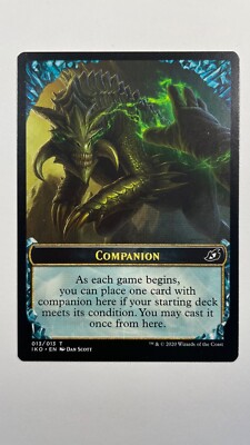 MTG Ikoria Lair of Behemoths Emblem - Companion 013/013 Magic the Gathering  | eBay