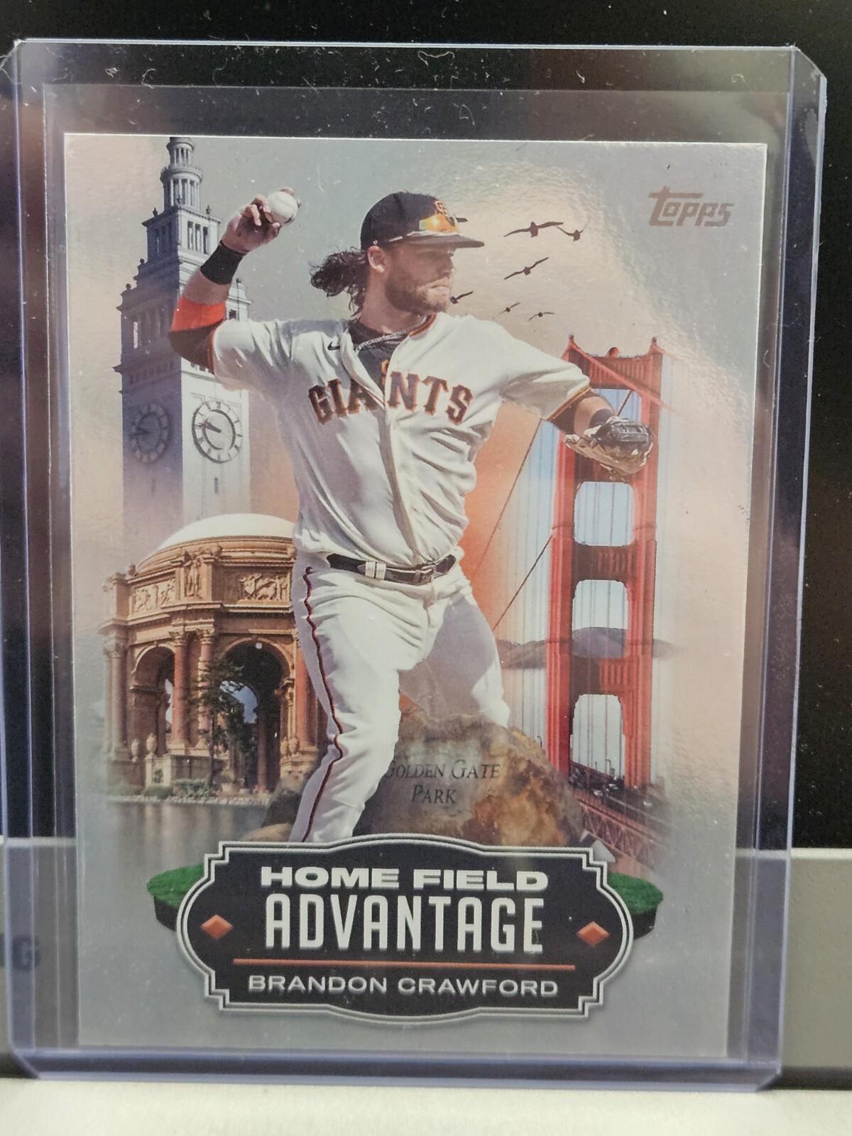 2023 Topps Update Brandon Crawford Home Field Advantage Case Hit - #HA-28