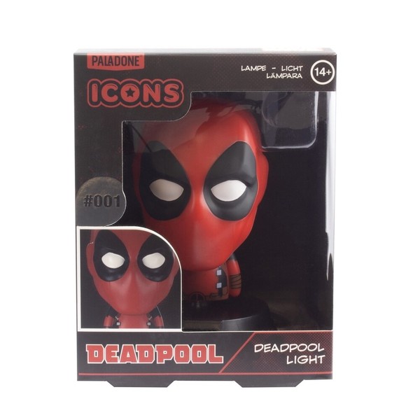 Marvel Deadpool Icons Light Lampe USB Desktop Lamp Paladone Products-image