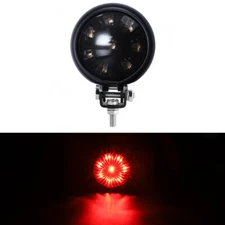 Motorcycle LED Tail Light Brake Rear Stop Lamp Fit For Bobber Chopper Cafe Racer