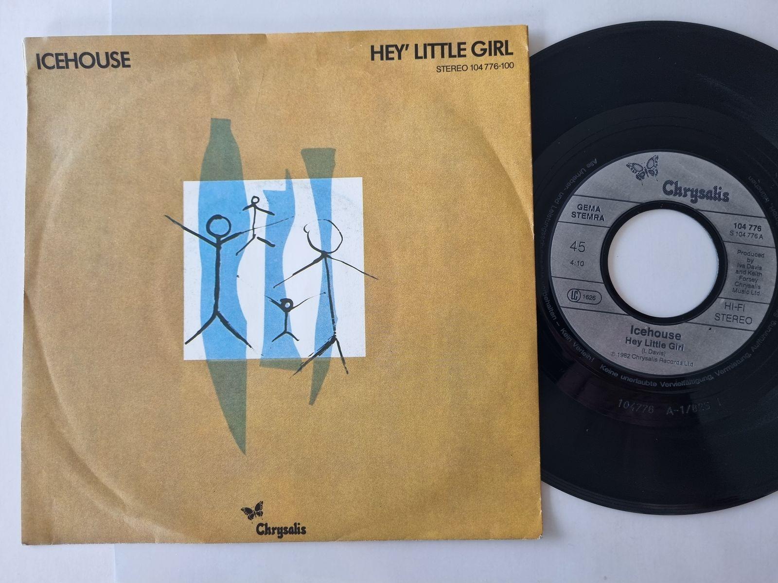 7"" Single Icehouse - Hey little girl Vinyl Germany