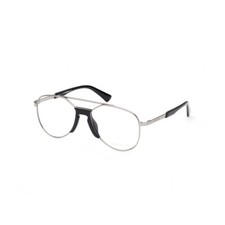 Diesel DL 5401 014 Silver Metal Aviator Optical Eyeglasses Frame 56-17-145 RX