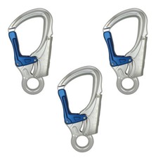 3x Set Single Carabiner Snap Hook Aliens Climbing Brand Name