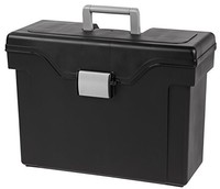 Iris 4-piece Legal Size Portable File Box, Black, New, Free Shipping on sale Iris 4-piece Legal Size Portable File Box, Black, New, Free Shipping on sale