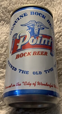 Point Genuine Bock Aluminium Beer Can Steven s Point Wisconsin