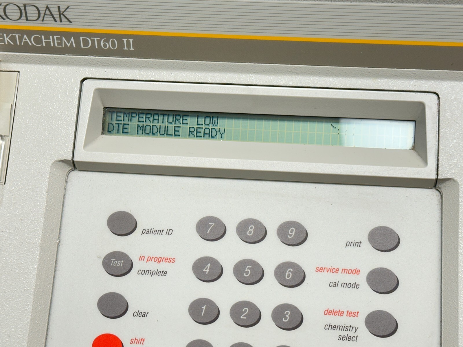 Kodak Ektachem DT60 II Chemistry Analyzer w/ Ektachem DTE II Module eBay