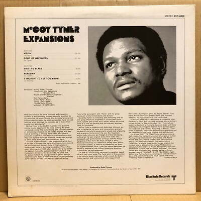 米LP Mccoy Tyner Expansions BST84338 BLUE NOTE 未開封 /00260 米LP Mccoy Tyner Expansions BST84338 BLUE NOTE 未開封 /00260