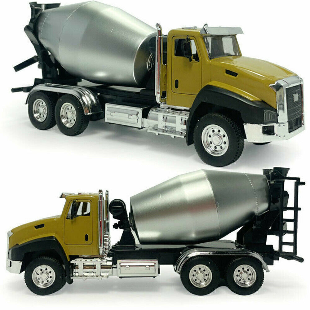 1:50 Engineering Truck Construction Model Car Diecast Pull Back Kids Toy Gifts