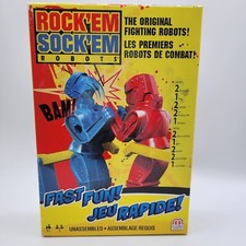 Rock 'Em Sock 'Em Robots (Mattel Games, 2019) New Toy, Classic Boxing, Retro