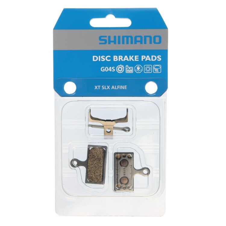 Shimano Disc Brake Pads - G04S - Metal - M9000, M8000, M7000, M6000, M675, M785