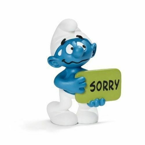 Schleich The Smurfs - Figura Puffo Che Dorme Sulla Sua Pala, 5,5 Cm, PVC Dipinto A Mano, Collezione - 2