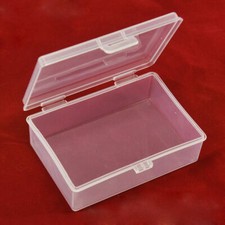 91x61x29mm Clear PP Box Playing Card Craft Plastic Storage Business Holder x1pcs