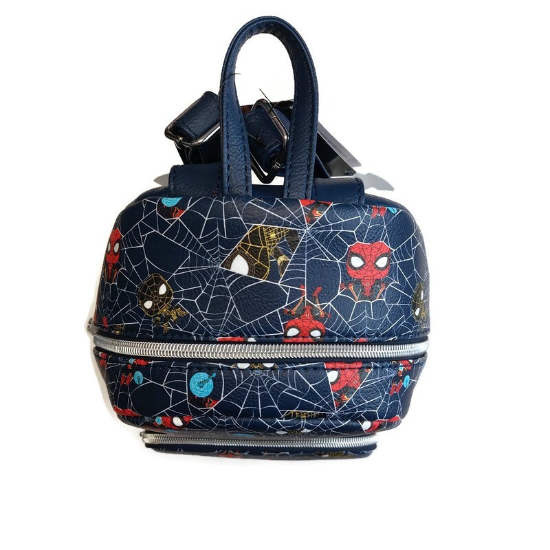 Funko Pop Marvel MINI Backpack Spider-Man Blue Multi-Color 11\