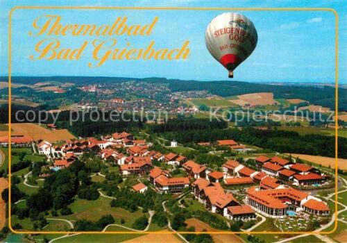 72782542 Bad Griesbach Rottal Fliegeraufnahme mit Gasballon Dreiquellenbad Adlmo - Bild 1 von 2