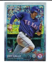 Joey Gallo 2015 Topps Chrome Update US103 1st RC Sparkle Refractor Texas Rangers