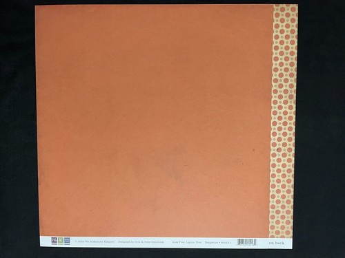 WE R MEMORY KEEPERS "COMSTOCK" 12X12 DS HEAVY PAPERS - Picture 25 of 25