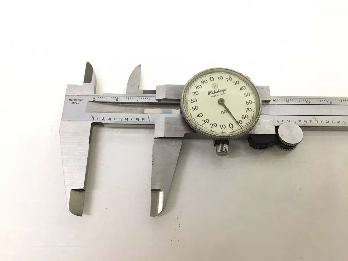 Mitutoyo Dial Caliper 0 6 inch 15cm eBay