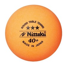 Nittaku table tennis 3pc balls plastic sound ball for the blind table tennis New