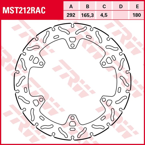TRW Bremsscheibe (FüR: Yamaha MT-125 RE11 14-16 Vorne )-image