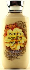 Bath Body Works WARM VANILLA SUGAR Body Lotion Cream Moisturizer 8oz