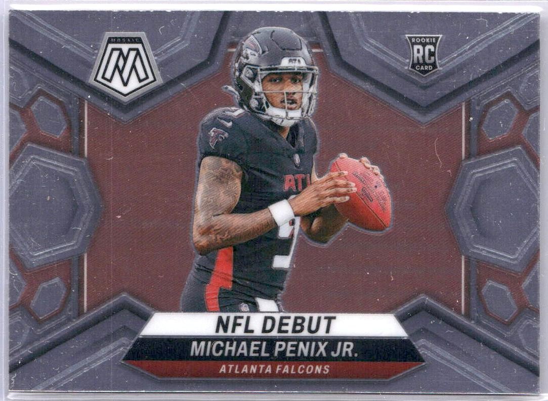 Michael Penix Jr Rookie RC 2024 Panini Mosaic NFL Debut Base #274 Falcons