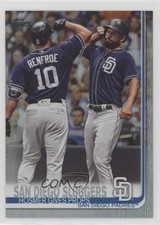 2019 Topps Checklist Rainbow Foil Hunter Renfroe Eric Hosmer #487 0mh4