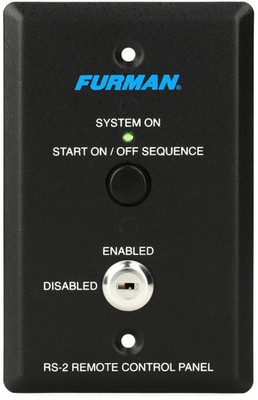 Furman RS-2 Key Switched Remote System Control Panel