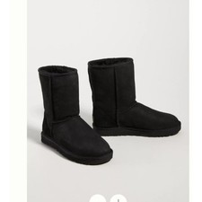 Ugg Classic Short II Boot Black Women's Size 11