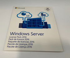 Microsoft Windows Server 2016 20 CAL R18-04938 CG0TY             NEW 