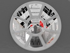 Star Wars 1/72 Millennium Falcon Gun Ports fo...