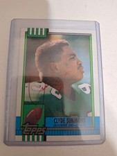 Clyde Simmons Autograph Card