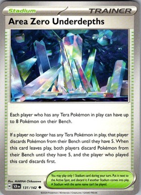 Area Zero Underdepths Stellar Crown 131/142 Uncommon Pokemon Near Mint