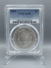 1879 Morgan Silver Dollar $1 PCGS AU58 - Sweet Original Coin!