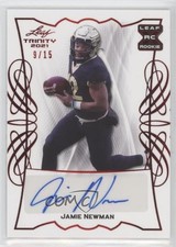 2021 Leaf Trinity Red Spectrum 9/15 Jamie Newman #BA-JN1 Auto 0q1p