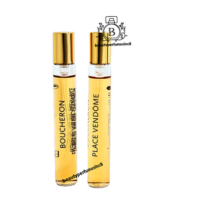 Lot of 2 - BOUCHERON PLACE VENDOME EDP 0.25 OZ SPRAY (TAVEL SIZE) WOMEN'S