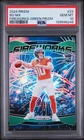 2024 Panini Prizm - Fireworks Green Prizm #23 Bo Nix PSA 10
