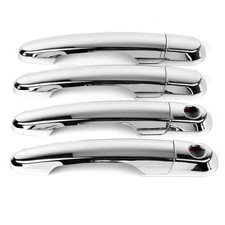 4pcs Door Handle Cover For Hyundai Tucson 2004 2005 2006 2007 2008 2009 Chrome