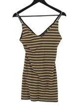 Topshop Bodycon Midi Dress UK12 in Multi