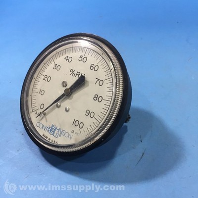 Johnson Controls H-5500-1005 3.5'' Humidity Indicator Gauge USIP