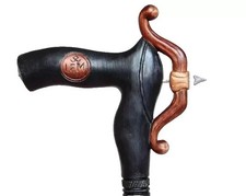 Wooden Walking Stick Hand Carved Animal Handmade Wooden Walking Cane