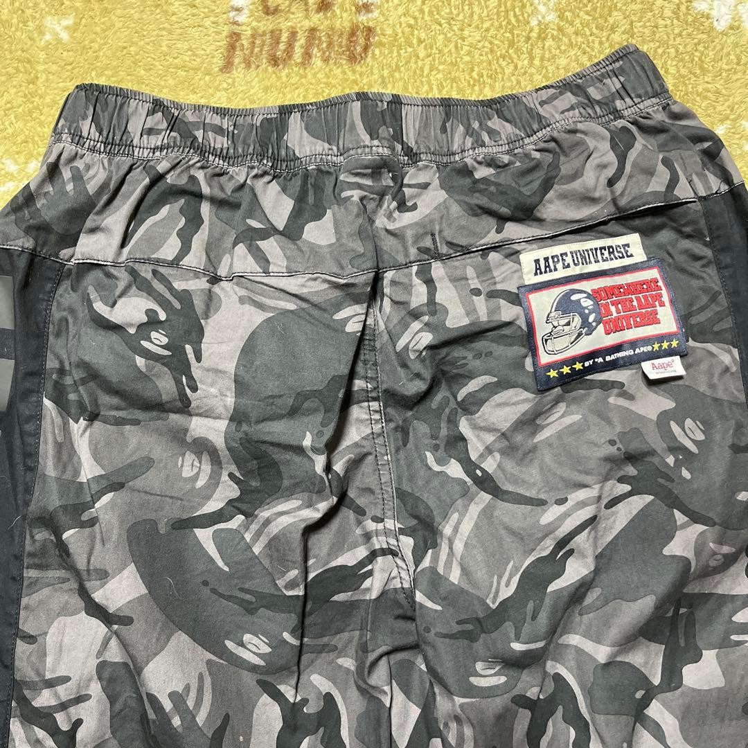 A BATHING APE BAPE Cotton Camouflage 2way Cargo Pants Black S BA0226215 thumbnail 6