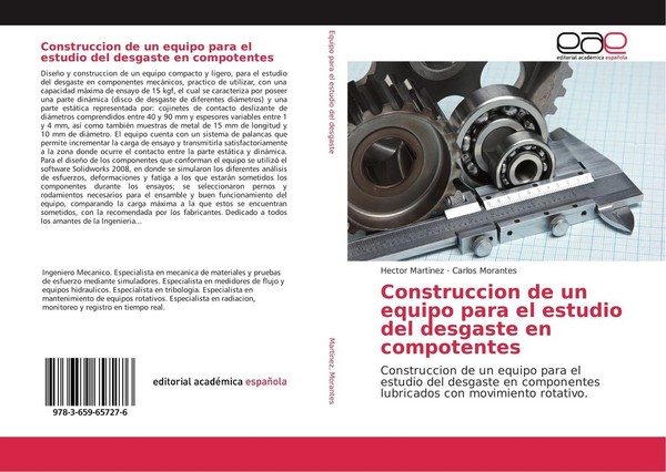 ConstruccióN De Un Equipo Para El Estudio Del Desgaste En Componentes Hector Mar-image