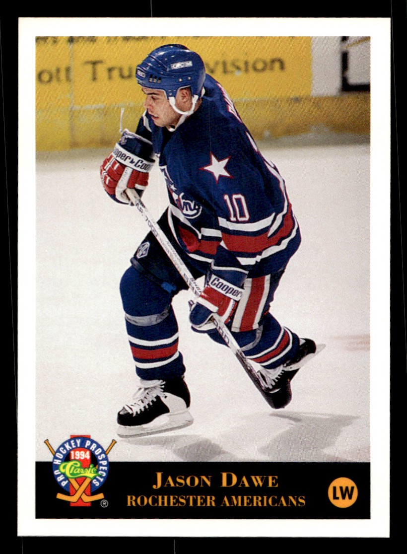 - Jason Dawe Ice Hockey card Raw Trading Card