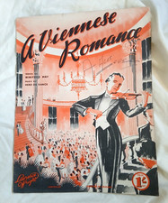sheet music - A Viennese Romance - Hero De Rance 8 page 1937