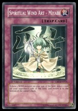 Spiritual Wind Art 1st Edition Yugioh Cybernetic Revolution #CRV-EN053