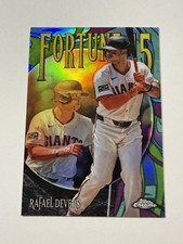 2025 Topps Chrome Update Series - Fortune 15 Rafael Devers #F15-12