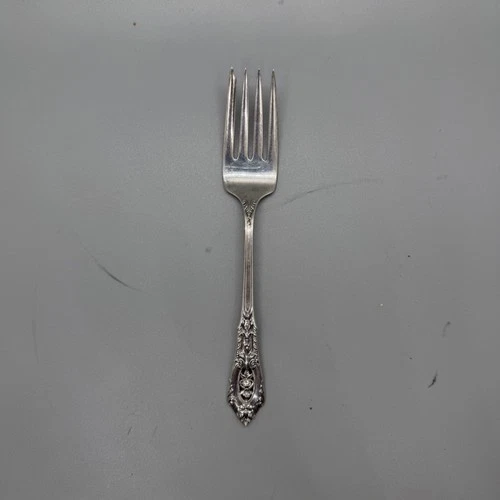 Wallace ROSE POINT Sterling Silver 6 3/8" Salad Fork 1.2 oz - Replacement