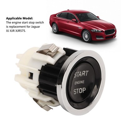 Car Ignition Switch Button C2D59751 Keyless Push Start Stop Button Replace F SET